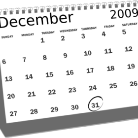 immagine di un calendario